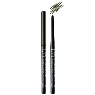 LAB colour Карандаш для глаз PERFECT EYELINER Long Lasting 12h контурный механический тон 02 темно-коричневый с легким шиммером