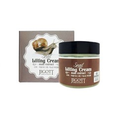 Jigott Подтягивающий крем с экстрактом слизи улитки Snail Lifting Cream