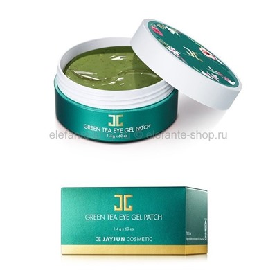 Гидрогелевые патчи для глаз с зеленым чаем JayJun Green Tea Eye Gel Patches