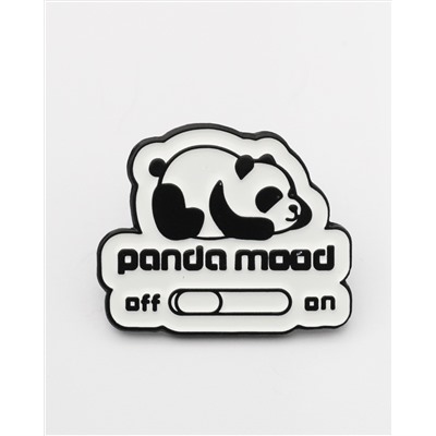 Металлический значок "Panda Mood"
