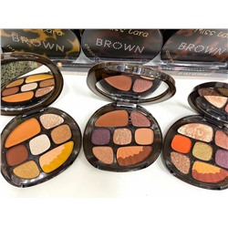 Тени для век Miss Lara Eyeshadow Brown 7 color, тон 03