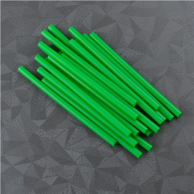 Палочки для кейк-попсов пластиковые 11 см 50 шт Зеленые