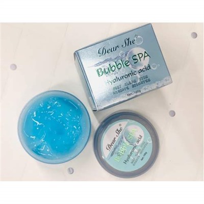 Пузырьковая маска для лица Dear She Bubble Spa Hyaluronic Acid 100гр оптом