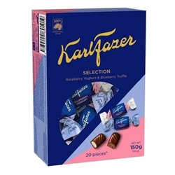 Конфеты шоколадные Fazer Selection (малиновый йогурт и черничный трюфель) 150 гр