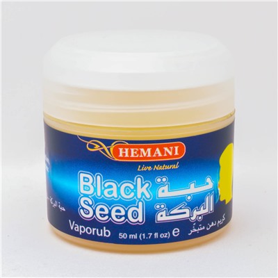 Мазь разогревающая с маслом черного тмина Hemani Black Seed Vaporub 50 мл