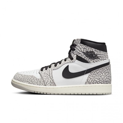 Кроссовки мужские Jordan 1 Retro High OG White Cement, Nike