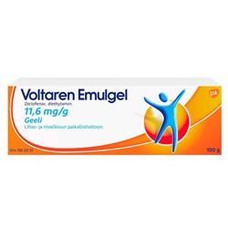 Гель от боли и ушибов VOLTAREN (Schmerzgel forte 23,2 mg/g) 100 гр