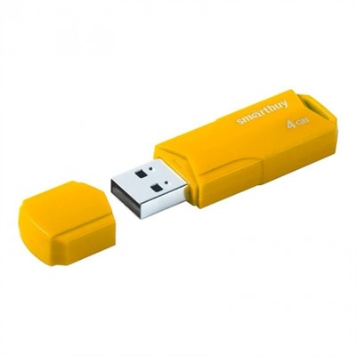 4Gb SmartBuy Clue Yellow USB2.0 (SB4GBCLU-Y)