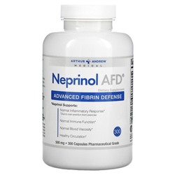 Arthur Andrew Medical Neprinol AFD, Защита Фибрина, 500 мг - 300 капсул - Arthur Andrew Medical