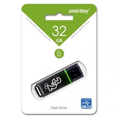 32Gb SmartBuy Glossy Dark Grey USB 3.0 (SB32GBGS-DG)