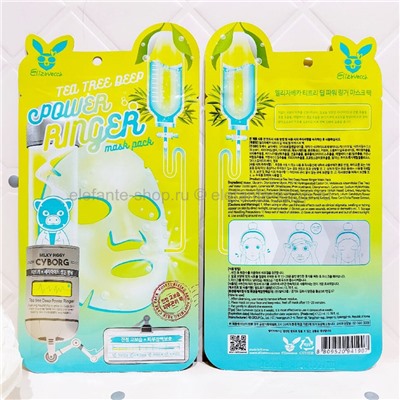 Маска Elizavecca Tea Tree Deep Power Ringer Mask (78)