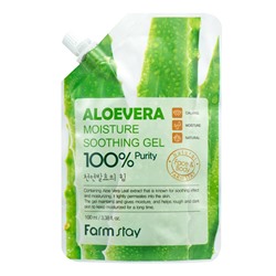 Farmstay Алоэ-гель для тела Aloevera Moisture Soothing Gel Pouch