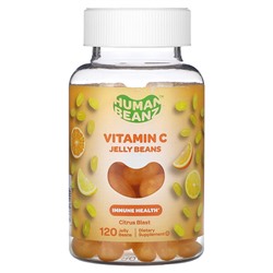 Human Beanz Vitamin C Jelly Beans, Citrus Blast, 120 Jelly Beans