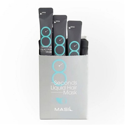 Masil Маска для объема волос / 8 Seconds Liquid Hair Mask Stick, 20 шт. x 8 мл