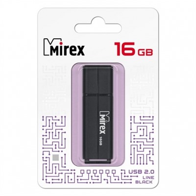 16Gb Mirex Line Black (13600-FMULWH16)