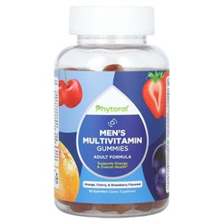 Phytoral Мужской мультивитамин в жевательных конфетах, апельсин, вишня и клубника - 90 жевательных конфет - Phytoral