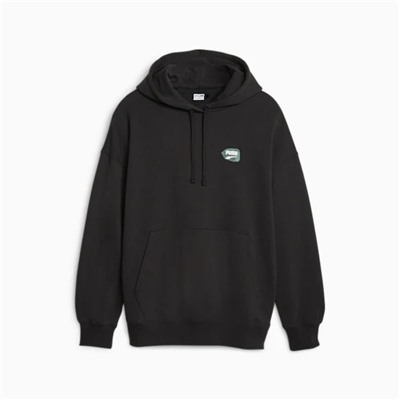 DOWNTOWN Women's Oversized Graphic Hoodie