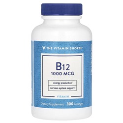 The Vitamin Shoppe B12, 1000 мкг, 300 пастилок