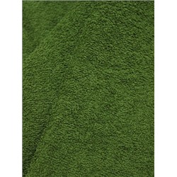Махровая ткань цв.Темный кленово-зеленый, ш.1.5м, хлопок-100%, 350гр/м.кв