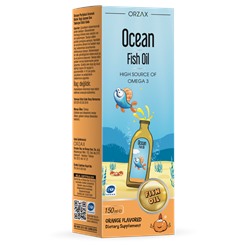 OCEAN BALIK YAGI Омега 3 детская сироп 150 мл с апельсином