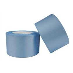 Однотонная атласная лента (серо-голубой), 50мм * 25 ярдов (+-1м)