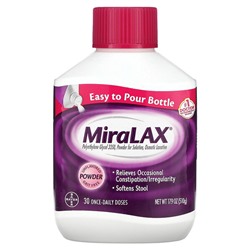 Miralax Порошок, без вкуса, 17,9 унции (510 г)