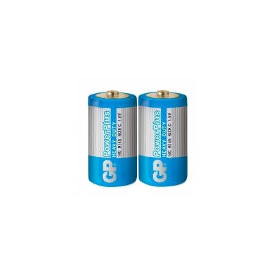 Батарейка C GP PowerPlus R14 солевая, 24 шт, коробка
