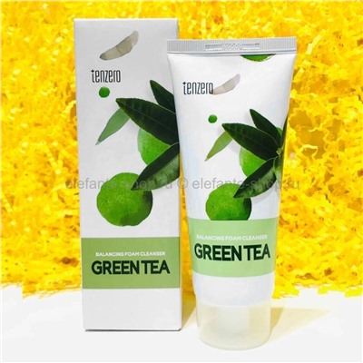 Пенка для умывания TENZERO Balancing Foam Cleanser GREEN TEA 100ml (125)