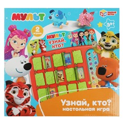 Игра настольная МУЛЬТ узнай, кто?, кор.27,8*26*5,3см Умные игры в кор.2*30шт