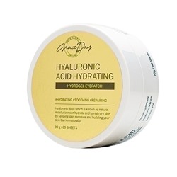 ПАТЧИ ГИДРОГЕЛЕВЫЕ ДЛЯ ЛИЦА С ГИАЛУРОНОВОЙ КИСЛОТОЙ HYALURONIC ACID HYDRATING HYDROGEL EYEPATCH GRACE DAY 60шт