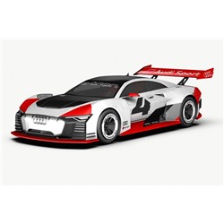 Модель мет. "Audi E-Tron Gran Turismo Сoncept" 1:32 инерц. свет,звук, открыв двери арт.C309/71385