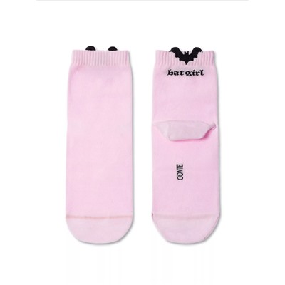 CONTE Хлопковые носки CLASSIC с пикотом «Batgirl»