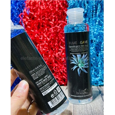 Тонер с экстрактом агавы Eco Branch Blue Agave Hypoallergenic Toner Skin 250ml (125)