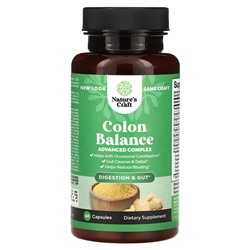 Nature's Craft Colon Balance, Расширенный комплекс, 60 капсул