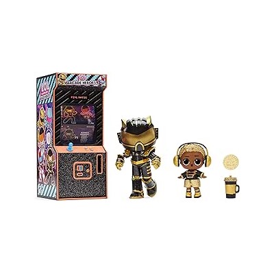 L.O.L. Surprise! Arcade Heroes Series 2 Action Figure with 15 Surprises Including Hero Suit, Boy or Ultra-Rare Girl Doll and Accessories, Trading Card- Toy Gift for Girls Boys Ages 4 5 6 7+