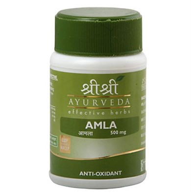 Amla , АМЛА  Sri Sri Ayurveda ,60 таблеток