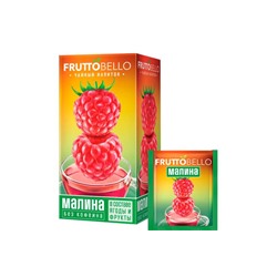 «Fruttobello», чайный напиток «Малина», 25 пакетиков, 37,5 г