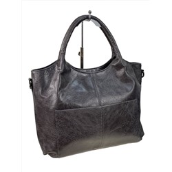 Женская сумка из искусственной кожи цвет графит