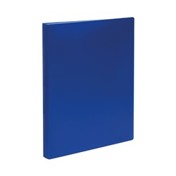 Папка с 60 вкладышами СТАММ А4, 21мм, 600мкм, пластик, синяя ММ-32209