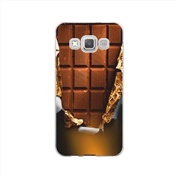 Силиконовый чехол Шоколадка на Samsung Galaxy A3