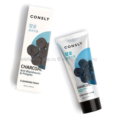 Пенка для умывания Consly Charcoal Anti Blackheads 100ml (51)