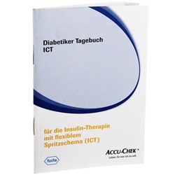 ACCU-Chek (Акку-хек) Diabetiker Tagebuch ICT Диабетический дневник для инсулинотерапии 1 шт