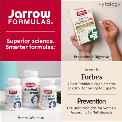 Jarrow Formulas Jarro-Dophilus EPS, 10 миллиардов КОЕ, 120 вегетарианских капсул - Jarrow Formulas