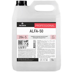 ALFA-50 Пенный кислотный гель 5л