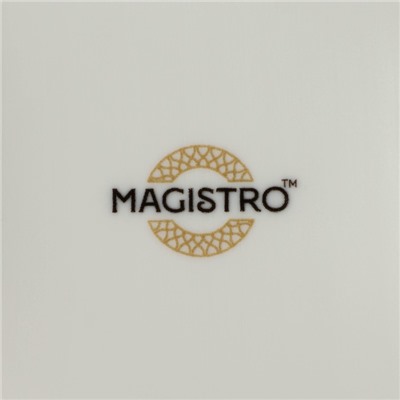 Тарелка фарфоровая Magistro Kingdom, 15,2×1,6 см