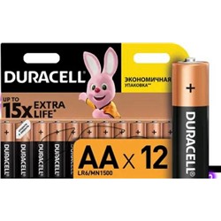 Батарейки Duracell EXTRA LIFE(12 шт) АА12
