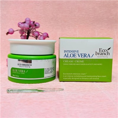 Крем для лица с экстрактом алоэ вера Eco Branch Intensive Aloe Vera Cream 100g (125)