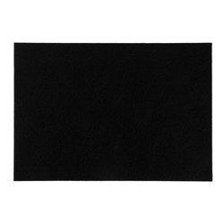 Накладка для мебели из войлока, 210х300 мм, клейкая поверхность, цвет темно-коричневый