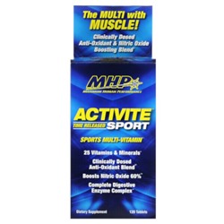 MHP Activite Sport, Мультивитамин с Продленным Действием - 120 Таблеток - MHP