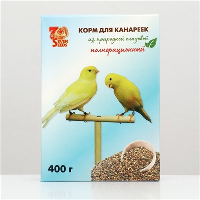 Корм Seven Seeds для канареек, 400 г